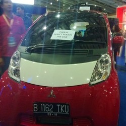 Mitsubishi Pamer Mobil Listrik di JCC, Ini Penampakannya