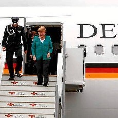 Pria Menyusup ke Dalam Pesawat Kenegaraan Kanselir Jerman