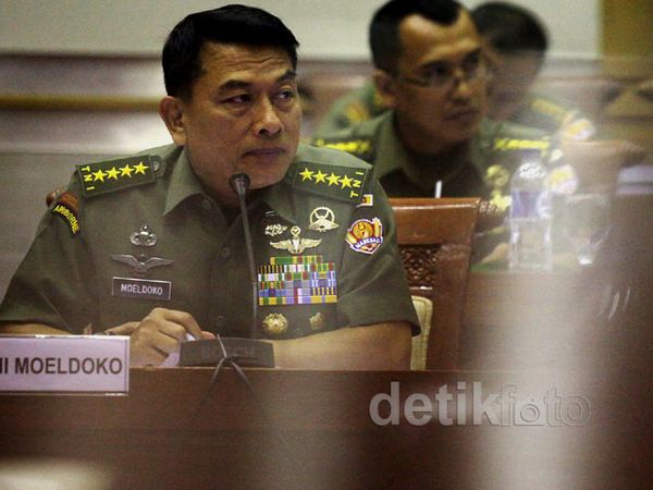 Moeldoko Jalani Fit and Propertest Calon Panglima TNI