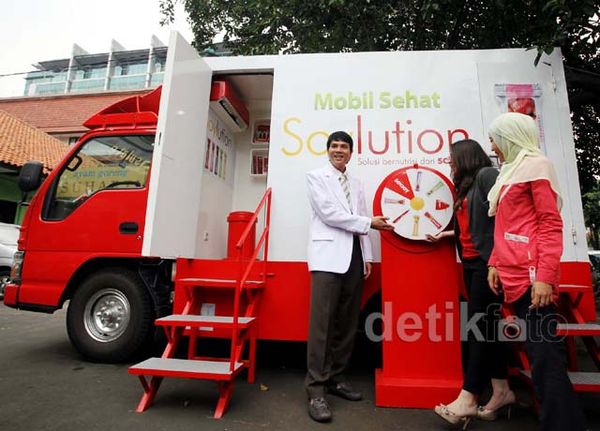 Di Mobil Ini Anda Bisa Cek Kesehatan Gratis