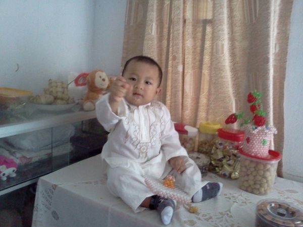 Dinar Daffa Ad-Dzikry, 1 Tahun, Lelaki