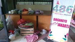  Sayuran, Oncom & Timbangan Jadi Barang Bukti Sidang PKL Pasar Minggu