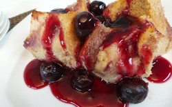 Resep Puding: Black Cherry Bread Pudding
