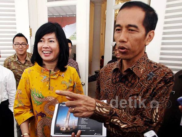 Dirut Pertamina Temui Jokowi