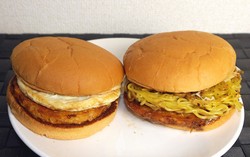 Varian Burger Terbaru, Burger Okonomiyaki dari Lotteria Jepang