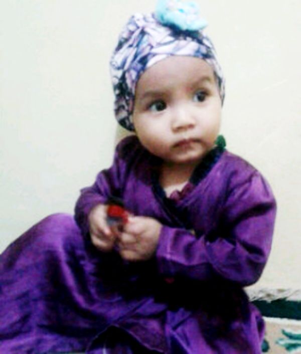 Aluna Muza Zaskia, 2,3 Tahun, Perempuan