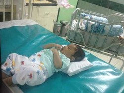 Bayi Laki-laki Ditinggalkan Sang Ayah di Puskesmas Palmareh