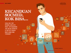 Kecanduan Socmed, Kok Bisa...