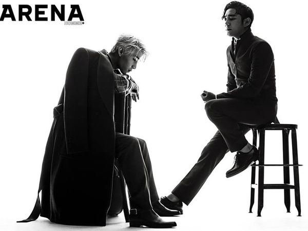 Gaya Maskulin Henry dan Kangin Super Junior