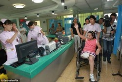 Setelah Kehilangan Sebelah Kaki, Sun Jinjing Bisa Senyum Lagi