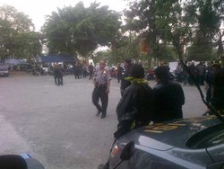 Buntut Keributan, Puluhan Anggota FBR Datangi Polsek Duren Sawit