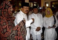 Foke Gelar Halal Bihalal, Rhoma Irama Mampir