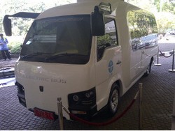 Menristek: Bus Listrik Cocok Bagi Eksekutif di Jakarta