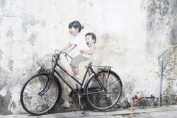 George Town, Kota Mural yang Keren Banget di Penang