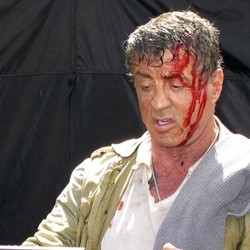 Sylvester Stallone Berdarah-darah di Lokasi Syuting The Expendables 3