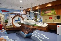 Tes Kesehatan Jadi Tak Menakutkan bagi Anak dengan CT Scan Bertema Bajak Laut