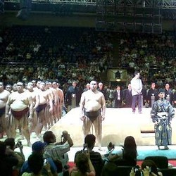 Pesumo Jepang Terkesan dengan Penonton Indonesia