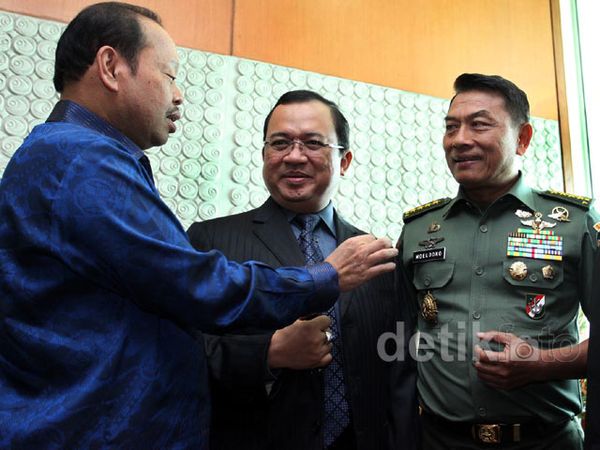 Moeldoko Hadiri Paripurna DPR