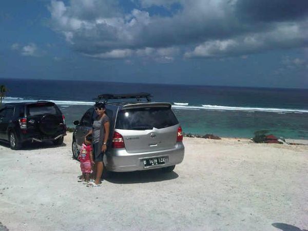 Di Pantai Ini, Lelah Gara-gara Nyetir Langsung Hilang