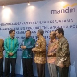 Asabri Gandeng Bank Mandiri Bayar Uang Pensiun TNI/Polri