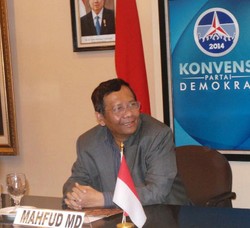 Mahfud MD Batal Ikut Konvensi Capres PD, Ini Alasannya