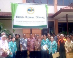 Mimpikan Ciliwung Seperti Venesia, Rumah Bersama Ciliwung Diresmikan