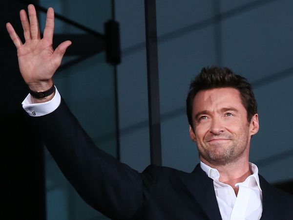 Hugh Jackman Necis di Premiere Wolverine