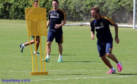 Crossing Kurang Oke, Beckham Berlatih Lagi