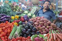 Blusukan di Pasar Brastagi