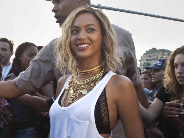 Serunya Beyonce Syuting Video Klip
