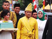 Meriahnya Pernikahan Bella dan Mayor Jenderal Agus