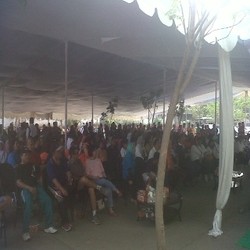 Gita Wirjawan Bawa Pegawainya Jalan Pagi di Monas