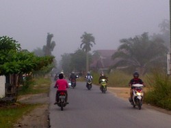 Ada Kabut Asap, Sejumlah TK dan SD di Pekanbaru Liburkan Siswanya