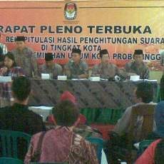 Pilwali Probolinggo, Perolehan Suara Sementara Istri Walikota Memimpin