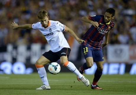 Neymar Puji Permainan Valencia di Babak Kedua