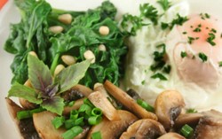 Sarapan Bayam dan Telur Agar Tak Cepat Lapar