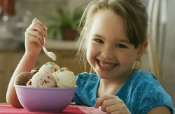 Agar Tak Sebabkan Anak Obesitas, Berikan Es Krim Sekali Sehari