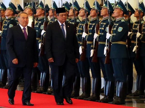 SBY Kuker ke Kazakhstan