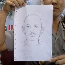 Sketsa Wajah Penembak Misterius di Mojokerto Disebar