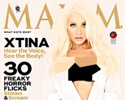 Kembali Langsing, Christina Aguilera Pamer Tubuh Seksi di Majalah Pria