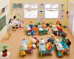 Foto: Miniatur Unik yang Dirangkai dari Kertas 