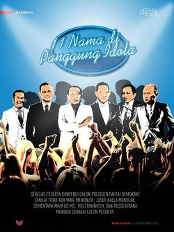 11 Nama di Panggung Idola