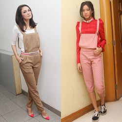 Celana Kodok Luna Maya vs Widi Vierratale