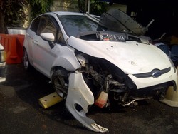 Polisi Duga Sopir Ford Fiesta Kurang Hati-hati Saat Kecelakaan di HI