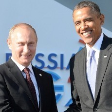 Obama dan Putin Bak Pasangan Kikuk