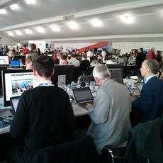 Serba Gratis di Media Centre KTT G20 