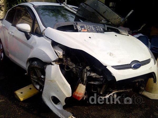 Ford Fiesta yang Tabrak 5 Orang di Bundaran HI