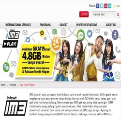Genjot Pelanggan Seluler, Indosat Andalkan IM3