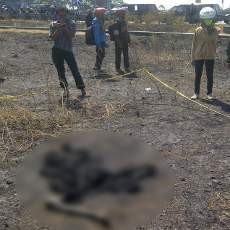 Mayat Gosong Tinggal Tulang Belulang Ditemukan Dekat Tol Bungurasih