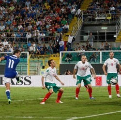 Gol Tunggal Gilardino Menangkan Italia atas Bulgaria